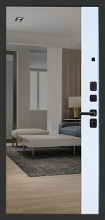 М101 Черная шагрень - внутренняя часть