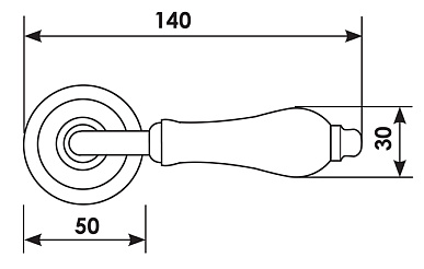 CERAMICA CC-3 OBA/CHAMP Античная бронза/шампань