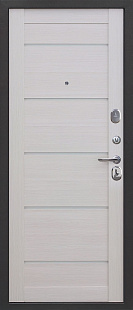 7,5 см Гарда муар царга Лиственница бежевый - внутренняя часть