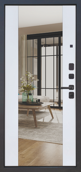 М10 Черная шагрень - внутренняя часть