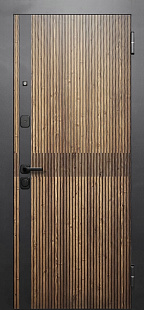 7,5 см Вуд Вертикаль Сатин белый