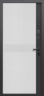 7,5 см Вуд Вертикаль Сатин белый - внутренняя часть