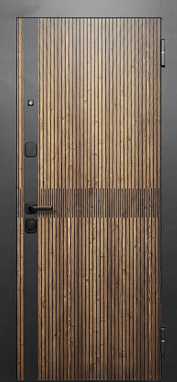 7,5 см Вуд Вертикаль Сатин белый