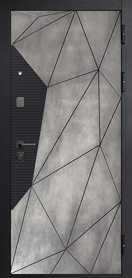 9 см Геометрия Бетон снежный