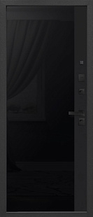 9 см Smart  2 Сатин черный - внутренняя часть