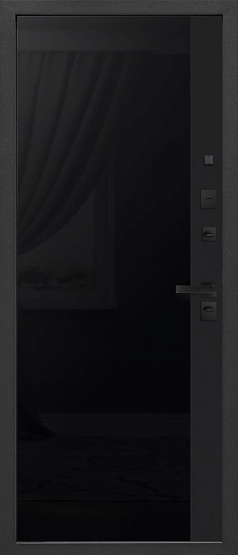 9 см Smart  2 Сатин черный - внутренняя часть