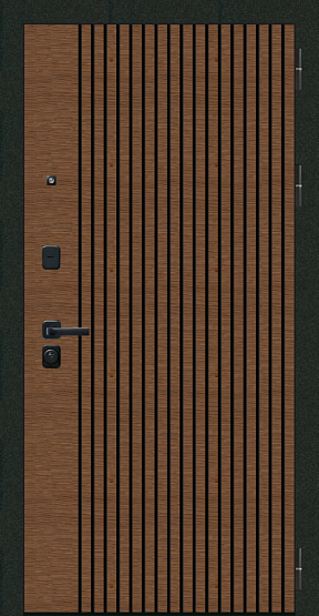 М106 Дуб кантри темный с черной патиной